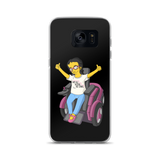 Esperanza From Raising Dion (Yellow Cartoon) Not All Actors Use Stairs Black Samsung Case