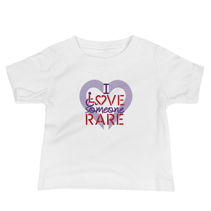 baby shirt I Love Someone with a Rare Condition medical disability disabilities awareness inclusion inclusivity diversity genetic disorder