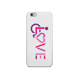 LOVE (for the Special Needs Community) iPhone Case