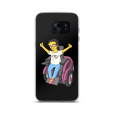 Esperanza From Raising Dion (Yellow Cartoon) D.D.N.E.L. Black Samsung Case