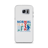 Normal is a Myth (Bigfoot & Loch Ness Monster) Samsung Case