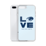 Love Sees No Limits (Halftone Stacked Design, iPhone Case)