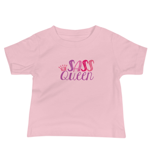 baby Shirt Sass Queen Fan Sammi Haney Esperanza Netflix Raising Dion sassy wheelchair pink glasses disability osteogenesis imperfecta