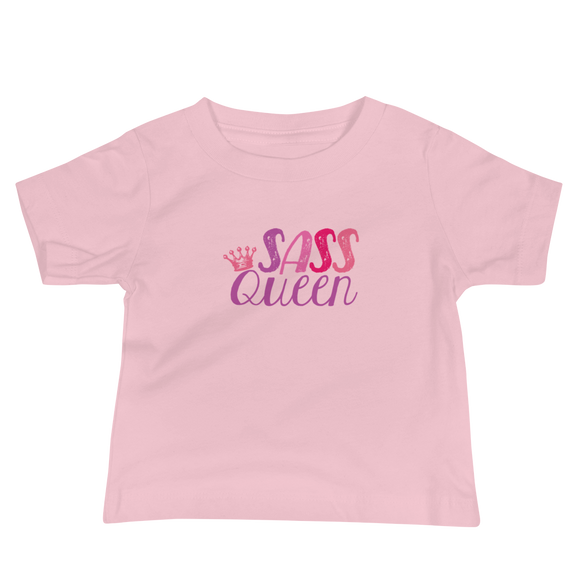 baby Shirt Sass Queen Fan Sammi Haney Esperanza Netflix Raising Dion sassy wheelchair pink glasses disability osteogenesis imperfecta