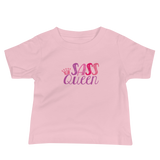 baby Shirt Sass Queen Fan Sammi Haney Esperanza Netflix Raising Dion sassy wheelchair pink glasses disability osteogenesis imperfecta