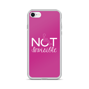 iPhone case invisible disability special needs awareness diversity wheelchair inclusion inclusivity acceptance