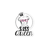 sticker Sass Queen Sammi Haney Esperanza Netflix Raising Dion sassy wheelchair pink glasses disability osteogenesis imperfecta fan