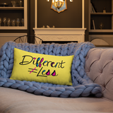 Pillow Netflix's Raising Dion Esperanza Sammi Haney Different Does Not Equal Less T-Shirt
