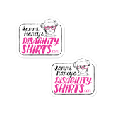 Sticker Sammi Haney's DisabilityShirts.com logo disability shirts disabilityshirts Esperanza Raising Dion Netflix