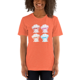 Sammi Haney (Esperanza - Raising Dion) 4 Faces with Outline, Unisex Shirt
