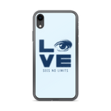 Love Sees No Limits (Halftone Stacked Design, iPhone Case)