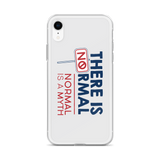 There is No Normal (Grey iPhone Case)
