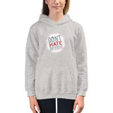 Don't Hate Different (Kid's Hoodie)