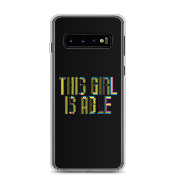 iPhone case This Girl is Able abled ability abilities differently abled able-bodied disabilities girl power disability disabled wheelchair