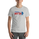 shirt normal is a myth big foot yeti sasquatch peer pressure popularity disability special needs awareness inclusivity acceptance activism