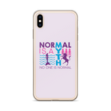 Normal is a Myth (Mermaid & Unicorn) iPhone Case