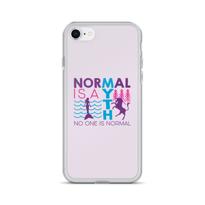 Normal is a Myth (Mermaid & Unicorn) iPhone Case