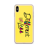 Different Does Not Equal Less (As Seen On Netflix’s Raising Dion) Yellow iPhone Case