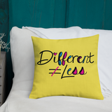 Different Does Not Equal Less (As Seen on Netflix's Raising Dion) 18x18 or 20x12 Pillow