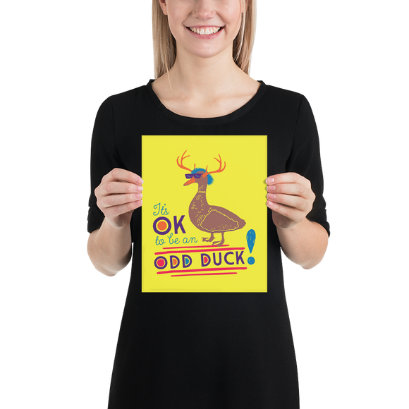 poster It’s OK to be an odd duck Raising Dion Esperanza fan Netflix Sammi Haney different bird