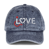 LOVE (for the Special Needs Community) Vintage Cotton Twill Cap