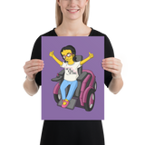 Esperanza From Raising Dion (Yellow Cartoon) Not All Actors Use Stairs Poster