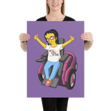 Esperanza From Raising Dion (Yellow Cartoon) Not All Actors Use Stairs Poster