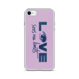 Love Sees No Limits (Halftone Design, iPhone Case)