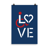 LOVE (for the Special Needs Community) Poster Stacked Design 1 of 3