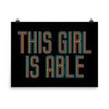 This Girl is Able (Poster)