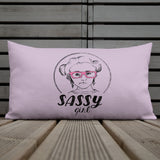 Sassy Girl (Esperanza - Raising Dion) Pillow - Design 02 (18x18 or 20x12)