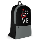 LOVE (for the Special Needs Community) Backpack Stacked Design 1 of 3