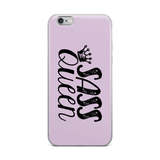 iPhone case Sass Queen Fan Sammi Haney Esperanza Netflix Raising Dion sassy wheelchair pink glasses disability osteogenesis imperfecta