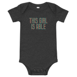 This Girl is Able (Baby Onesie)