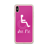 See Me (Not My Disability) Pink iPhone Case