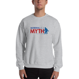 sweatshirt normal is a myth big foot yeti sasquatch peer pressure popularity disability special needs awareness inclusivity acceptance activism