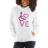 LOVE (for the Special Needs Community) Hoodie Stacked Design 2 of 3