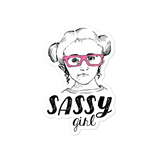 Sassy Girl (Big Print) Sticker