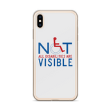 Not All Disabilities are Visible (iPhone Case)