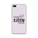 Big Fan of this Sassy Little Girl (Esperanza - Raising Dion) Pink iPhone Case