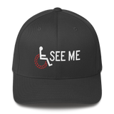 See Me (Not My Disability) Structured Twill Cap
