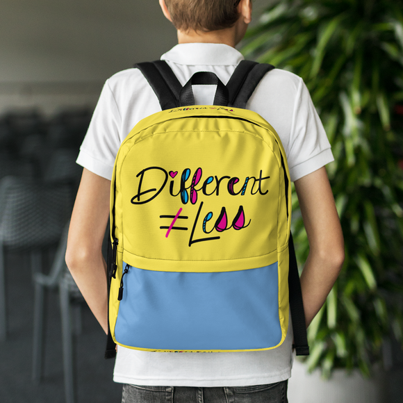 backpack school Netflix's Raising Dion Esperanza Sammi Haney Different Does Not Equal Less T-Shirt