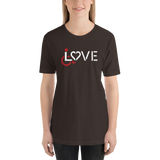 LOVE (for the Special Needs Community) Unisex Shirt Dark Colors