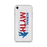 Normal is a Myth (Bigfoot) iPhone Case