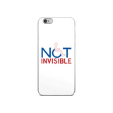 iPhone Case not invisible disabled disability special needs visible awareness diversity wheelchair inclusion inclusivity impaired acceptance