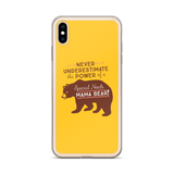 Never Underestimate the power of a Special Needs Mama Bear! iPhone Case