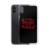 Never Seek Approval to Be Yourself (iPhone Case)