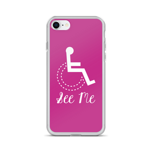 iPhone case see me not my disability wheelchair inclusion inclusivity acceptance special needs awareness diversity
