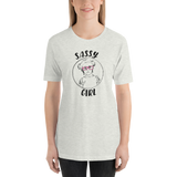 Sassy Girl (Esperanza - Raising Dion) Unisex Light Color Shirts - Design 01