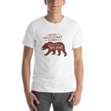 Never Underestimate the power of a Special Needs Papa Bear! Shirt